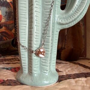 WILD HORSE heart necklace